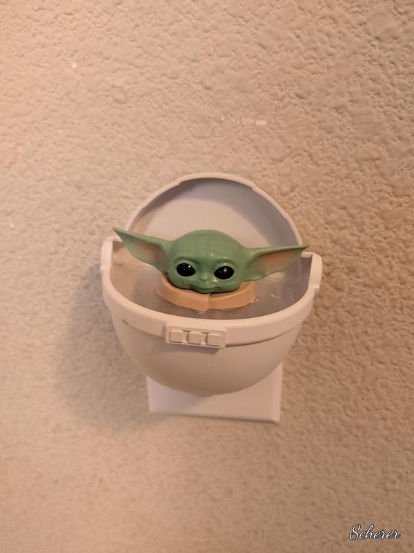  STAR WARS LED Night Light, Baby Yoda Floating Carrier