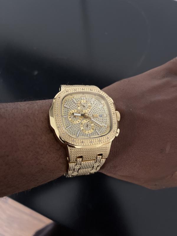 Jbw Men's Diamond (1/5 ct. t.w.) Watch in Stainless-steel