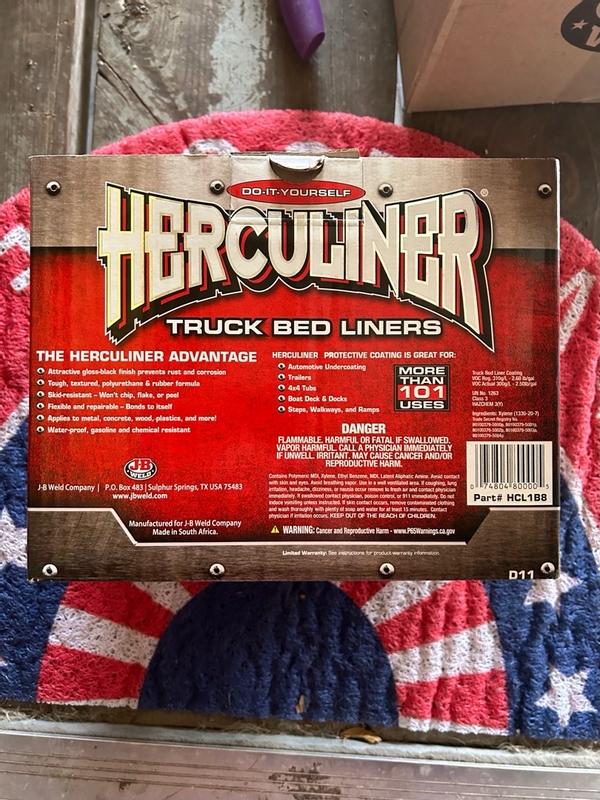 Herculiner Brush On Truck Bed Liner Kit - HCL1B8