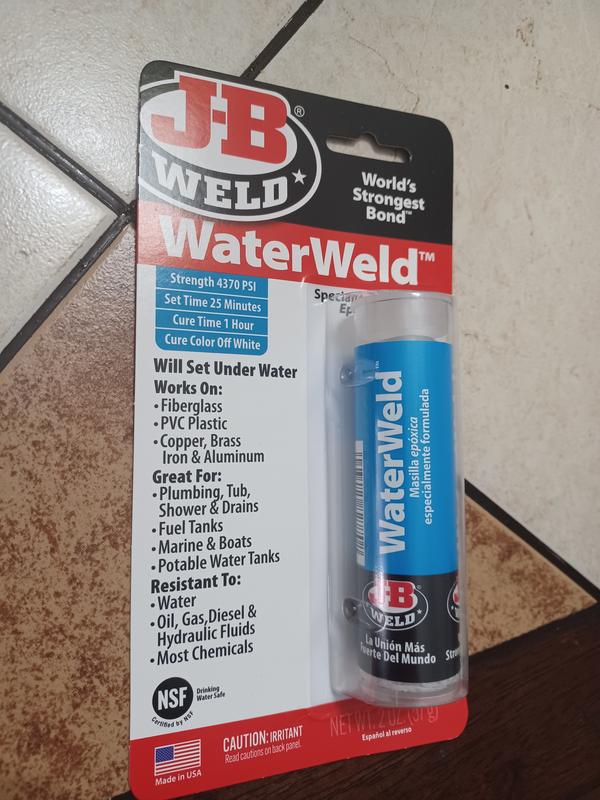 J-B Weld 2 oz. Waterweld Epoxy 8277 - The Home Depot