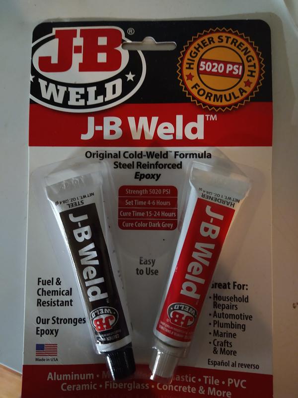 J-B Weld Original Cold-Weld Epoxy, 2 ct
