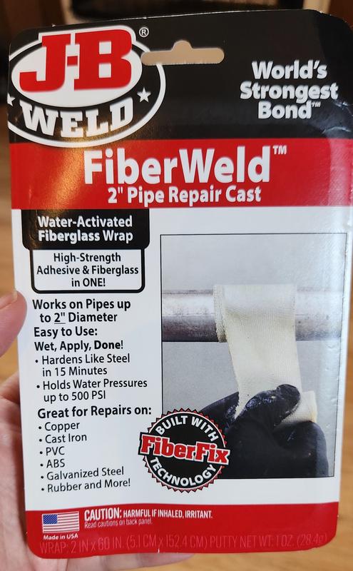 FiberWeld 2 inch Pipe Repair Cast