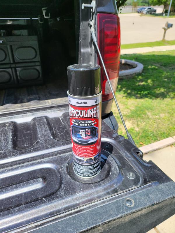 Spray On Bed Liner; Truck Bed Coating, Black; Low Odor, Water-Based  Formula, No Hassle of Mixing Components; Bedliner Kit: 8 Quarts + 1 Air  Spray Gun
