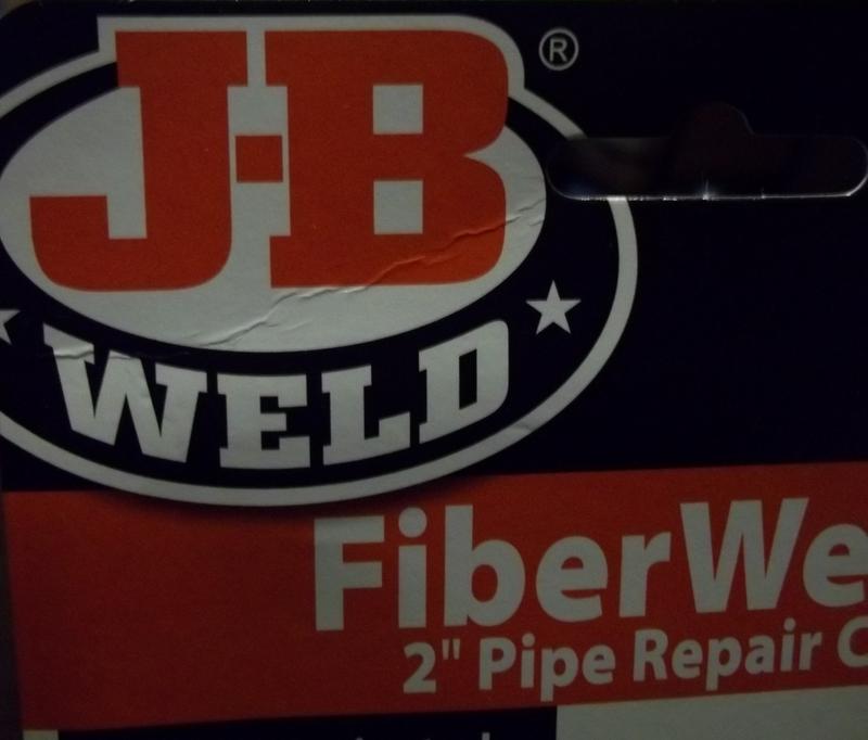 J-B WELD, Fiberglass, 2 in W x 4 ft L Wrap Size, Pipe Repair Kit -  60PP27