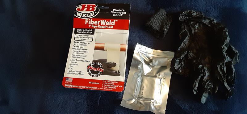 FiberWeld 2 inch Pipe Repair Cast