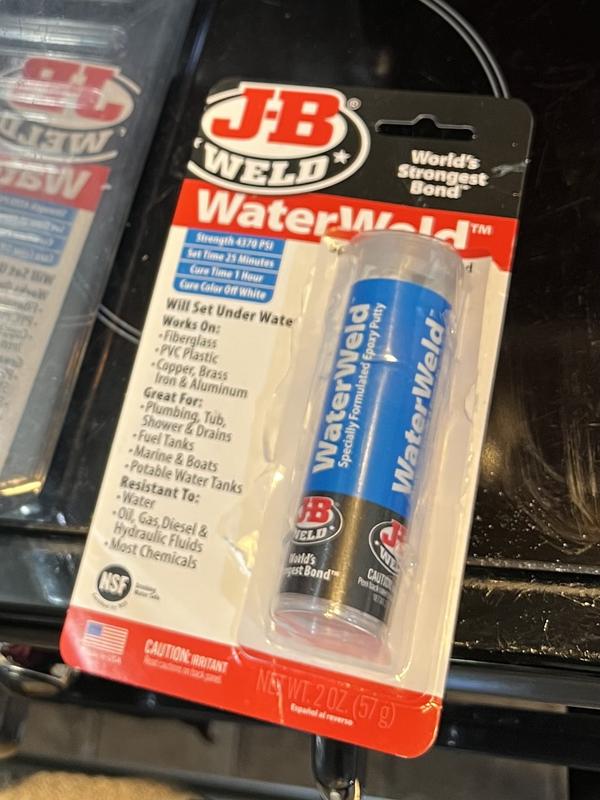 JB Weld 8277 WaterWeld - Waterproof Epoxy Putty