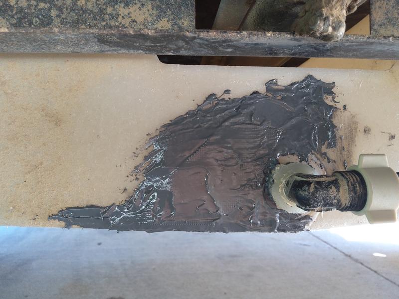 Trailer Water tank repair