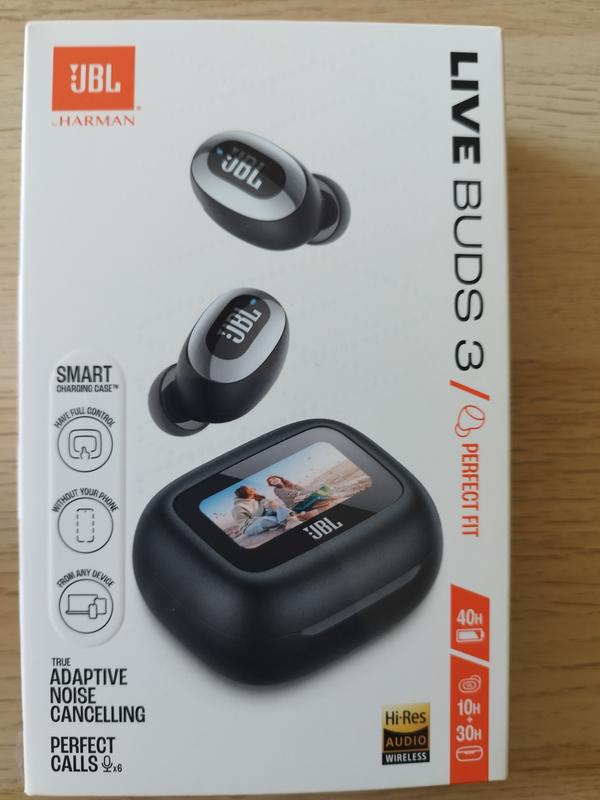 JBL LIVE BUDS 3 ブルー JBL Live Buds 3 Noise-Cancelling Earbuds with Smart Case