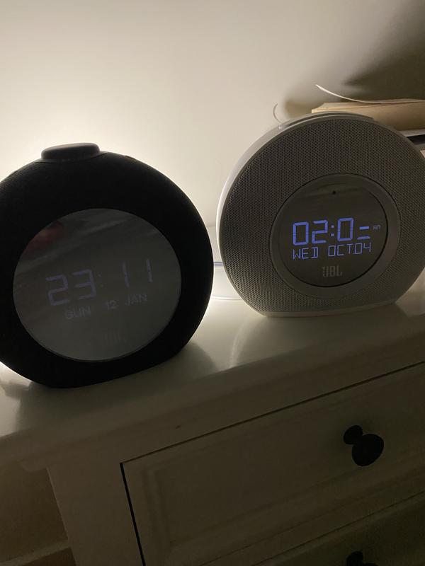 Two JBL clocks with issues
