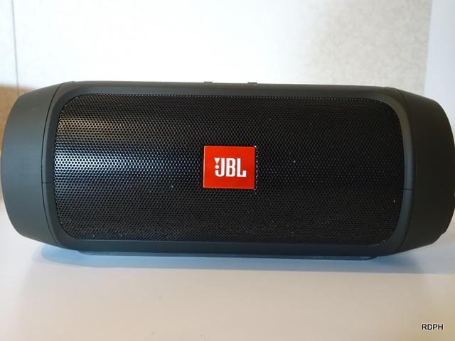 JBL Charge 2+  Full-featured splashproof portable speaker with  high-capacity battery to charge your devices