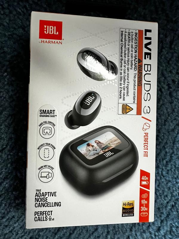 JBL Live Buds 3 Noise-Cancelling Earbuds with Smart Case