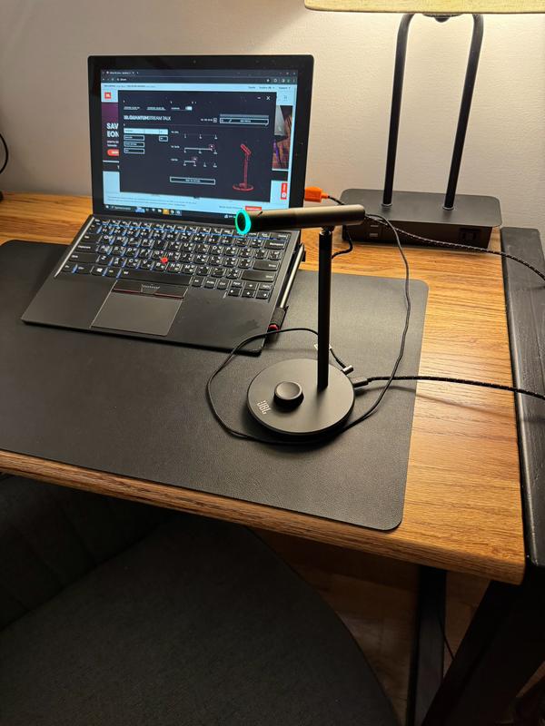 Customer photo for "Excellent little mic for video call."