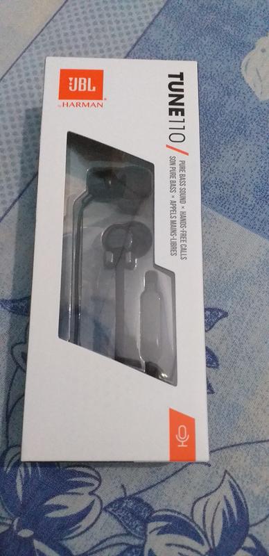 Auriculares JBL T110 Pure Bass Sound 3.5mm con Micrófono