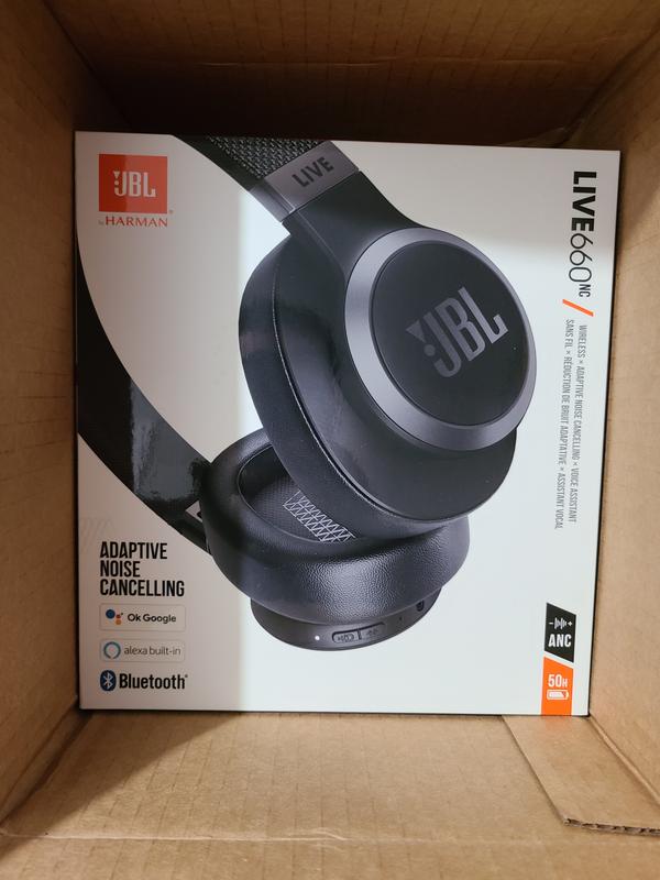 Auriculares Inalámbricos Jbl Live 660Nc con Cancelación de Ruido y Diadema  Negros I Oechsle - Oechsle