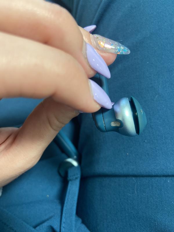 See how the rubber is separated