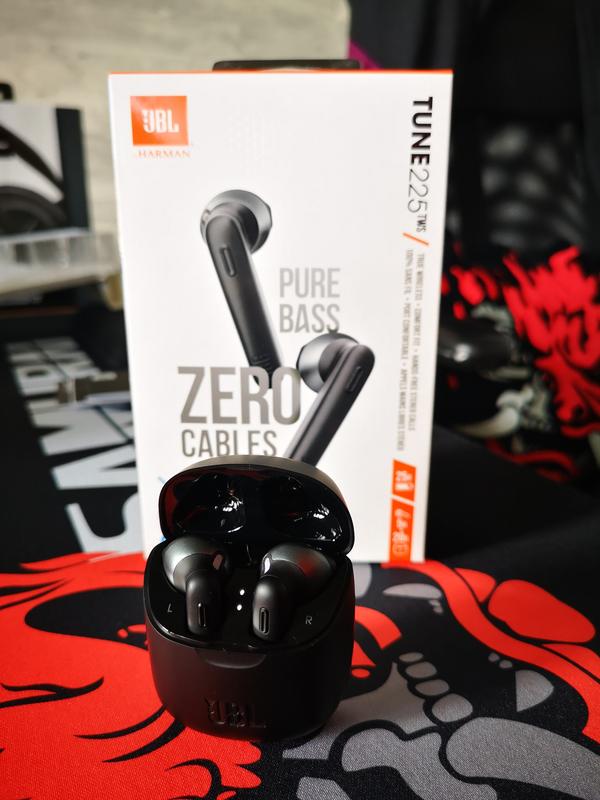 Jbl pure bass best sale zero cables tune 225