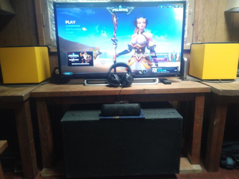 JBL with the master setup