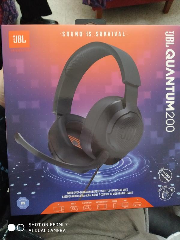 Audífonos Gaming JBL Quantum 200, Micrófono