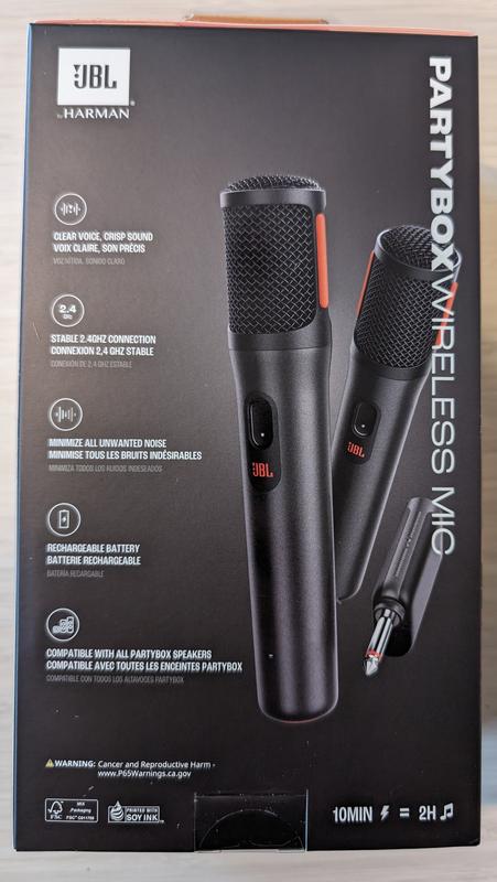 JBL PartyBox Wireless Mic Digital wireless microphones