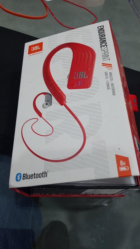 Auriculares deportivos  JBL 153912 Endurance Sprint, Rojo