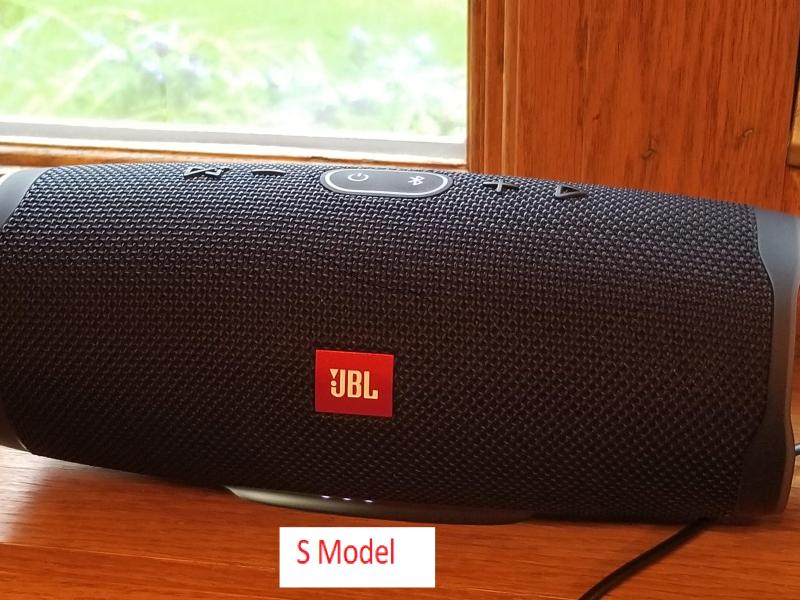 JBL Charge 4 Portable Waterproof Wireless Bluetooth Speaker - Black  (Renewed)