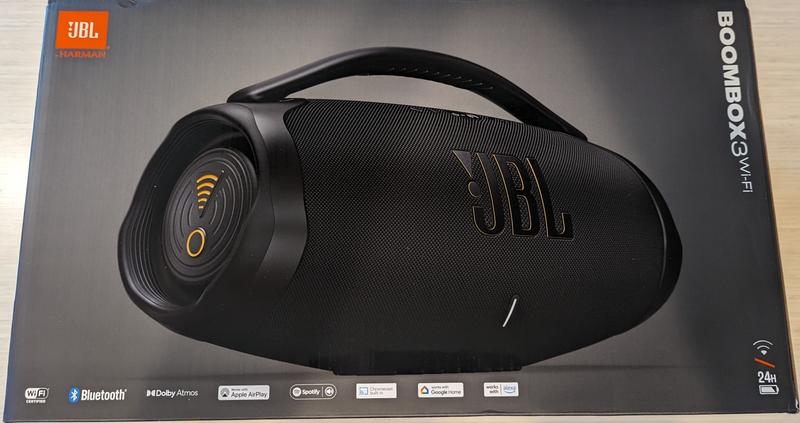 JBL Boombox 3 Wi-Fi | Powerful Wi-Fi and Bluetooth portable speaker
