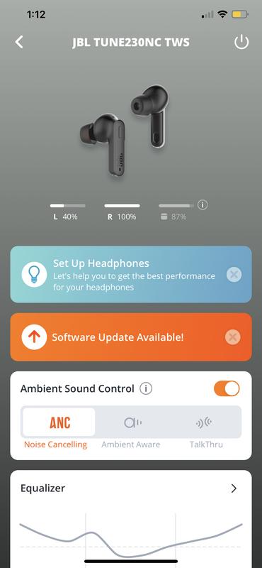 Left earbud drains within seconds