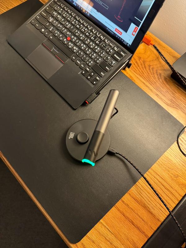 Customer photo for "Excellent little mic for video call."