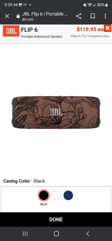 User uploaded product image