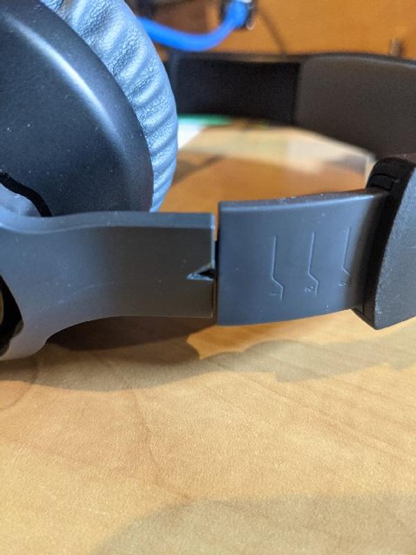 Cracked swivel point.