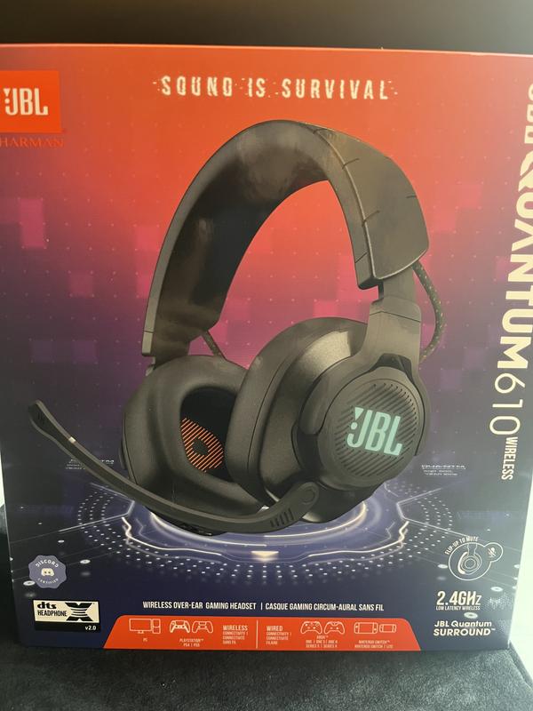 JBL Quantum 610 Wireless Gaming Headset in Black