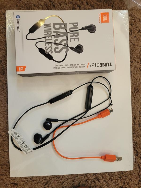 JBL Tune215BT Wireless Earbud Headphones Black Meijer