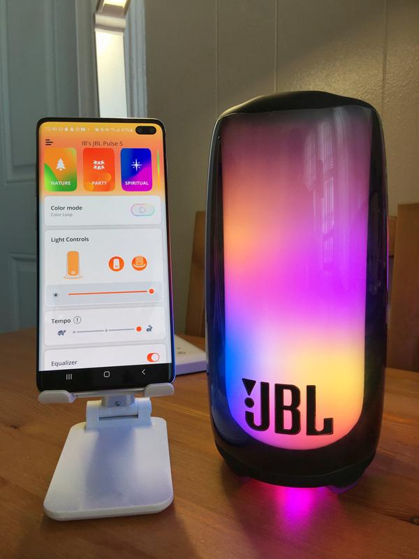 Altavoz Bluetooth JBL Pulse 5 portátil con juego de luces – Mac