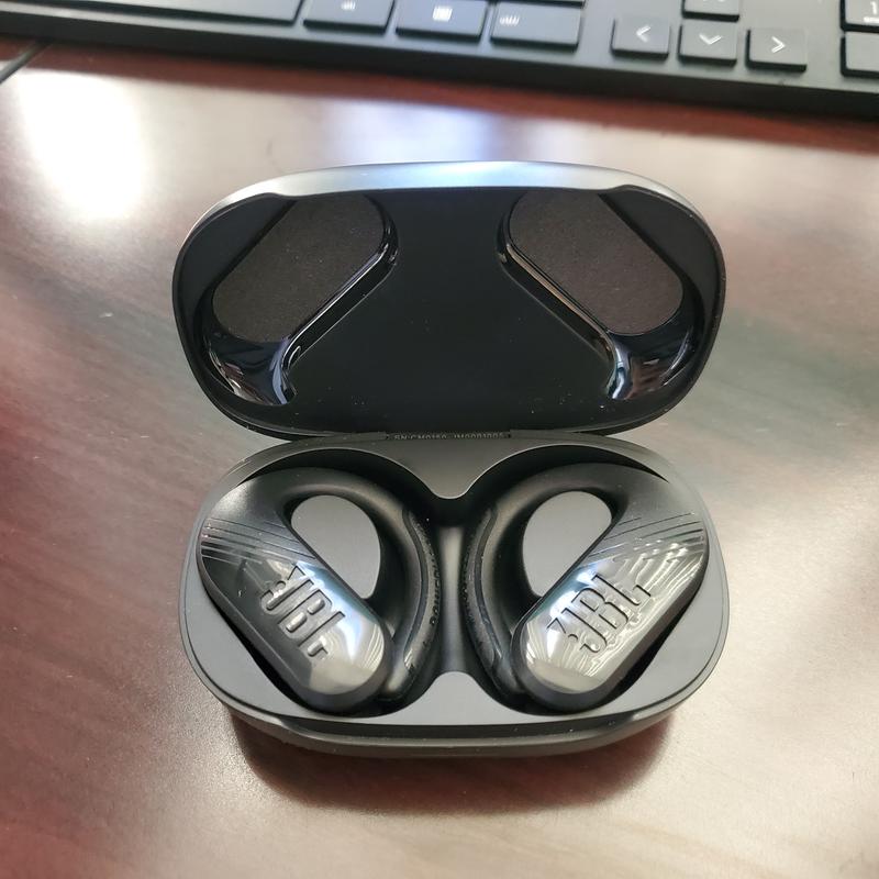 JBL Endurance Peak 3 True | Black Earhook Wireless Earbuds- Meijer Sport