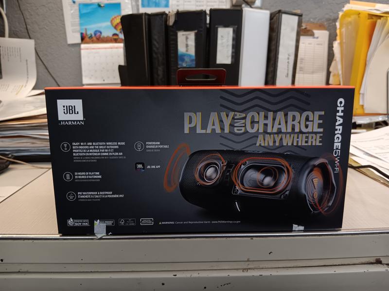 JBL Charge 5 Wi-Fi | Portable Wi-Fi and Bluetooth speaker
