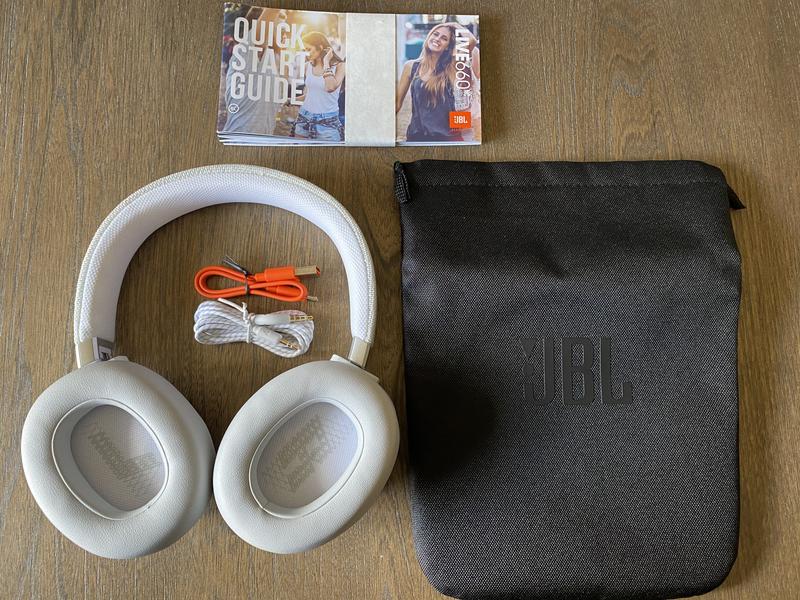 JBL Live 660NC Wireless Over-Ear Noise Cancelling Headphones - Blue  50036379779