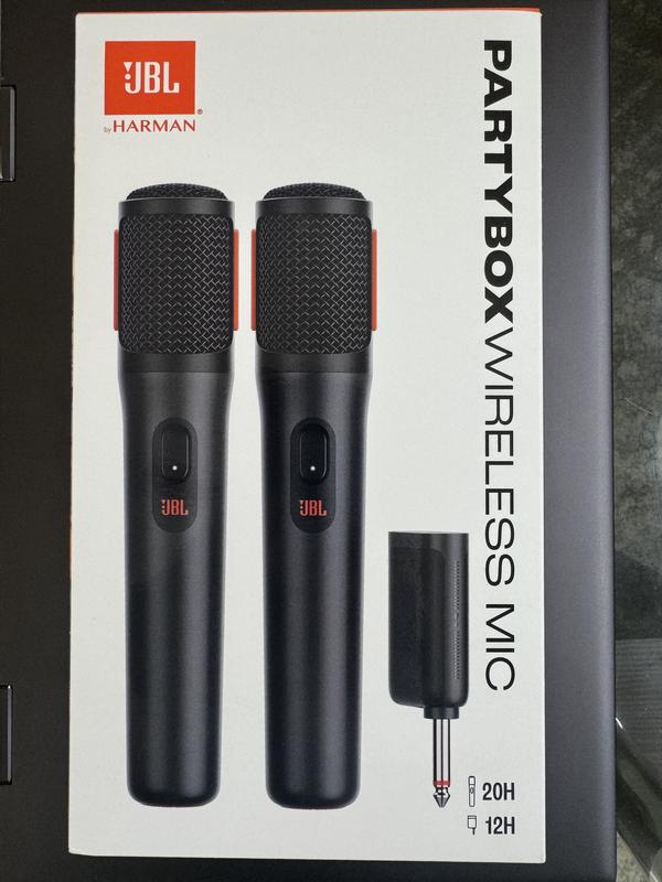 Set of 2 JBL Wireless Microphones System for PartyBox JBL