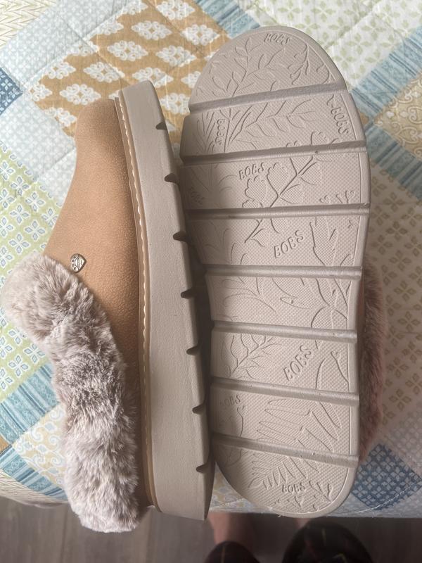 Memory Foam Skechers Slippers Womens Shoes Cozy Campfire Frosty