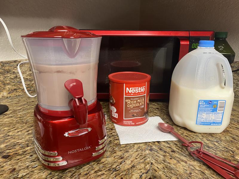 Nostalgia hot chocolate maker online