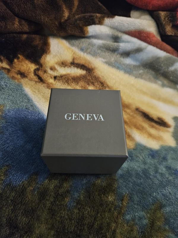 Geneva Unisex Adult Brown Strap Watch Mac8067jc - JCPenney