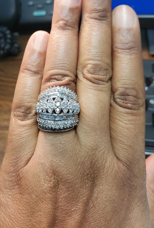 2 CT. T.W. Diamond 10K White Gold Ring-JCPenney