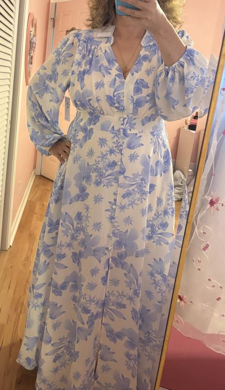 premier amour long sleeve floral maxi dress Premier Amour | Dresses | Premier Amour Long Sleeve Black Floral Maxi Dress  Womens Size 4