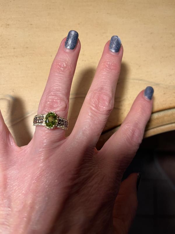 Le Vian® Ring featuring 1 1/6 cts. Green Apple Peridot™, 1/3 cts