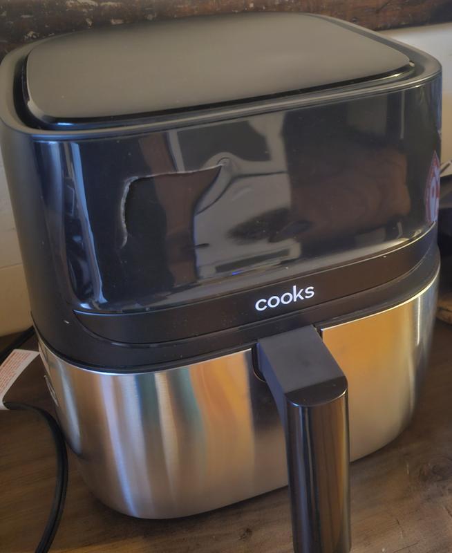 Cooks 6 Quart Air Fryer Touchscreen 22323 22323C Color Stainless Steel JCPenney