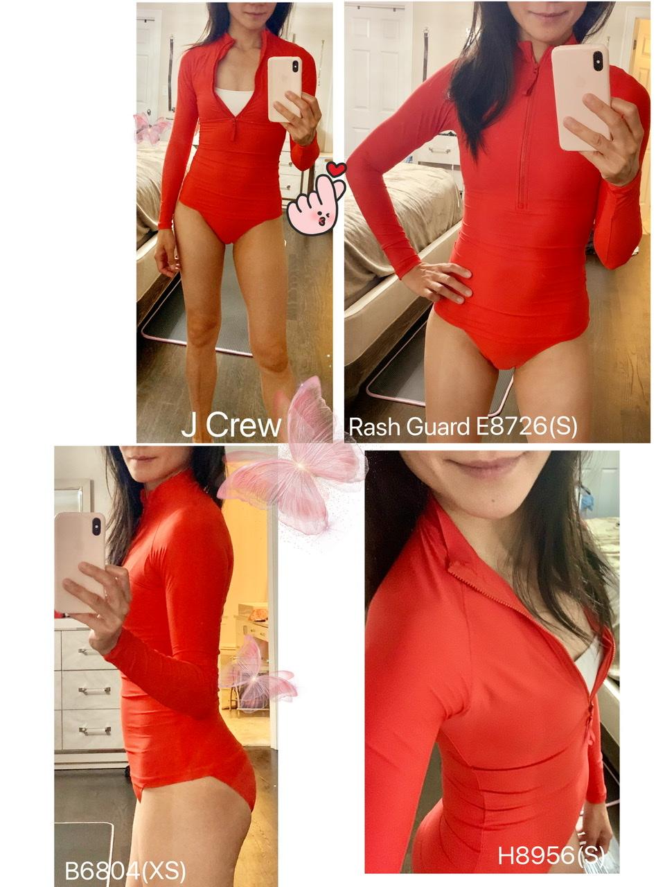 J crew long sleeve on sale swimsuit