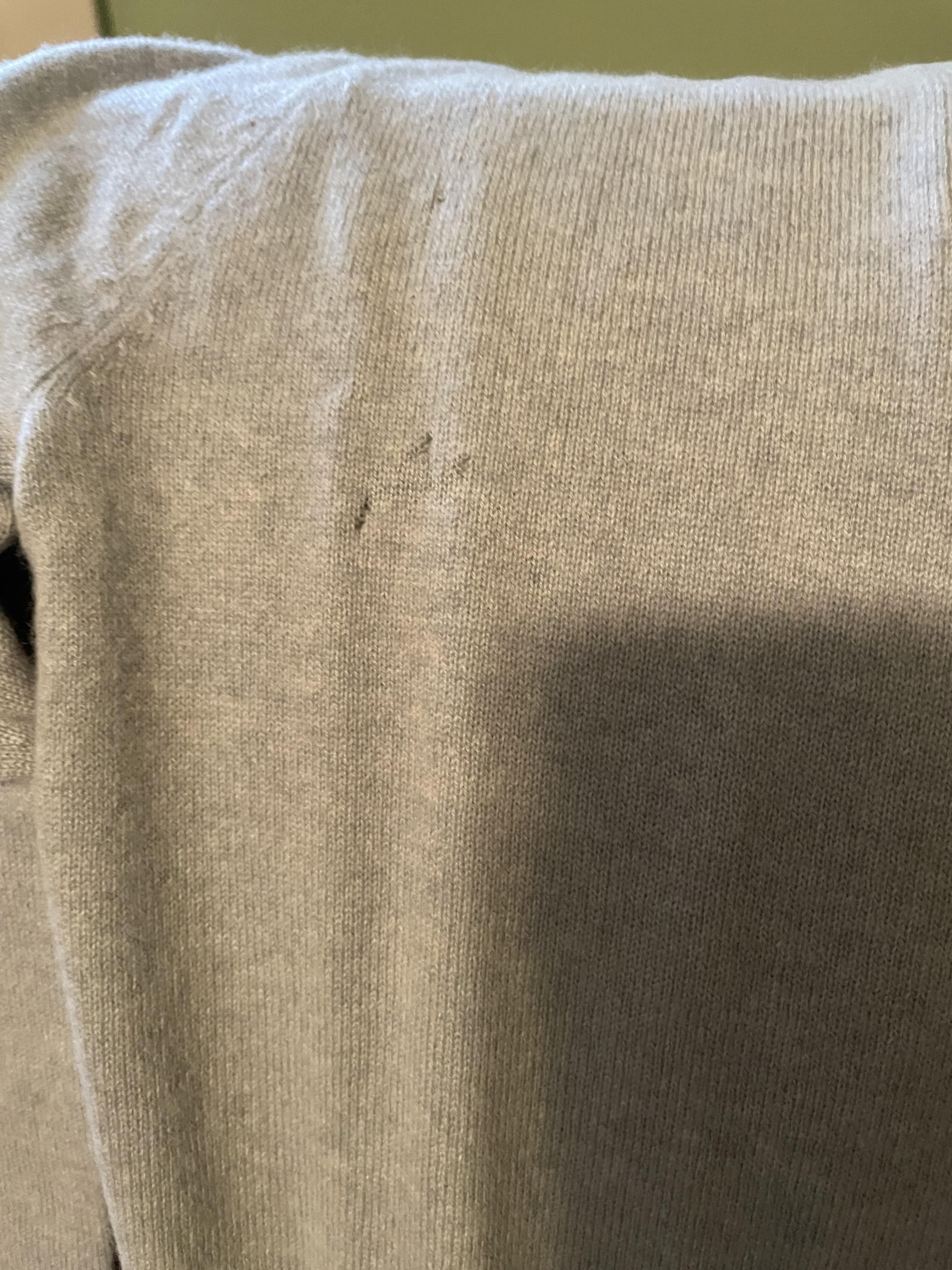 Kids' cashmere half-zip sweater