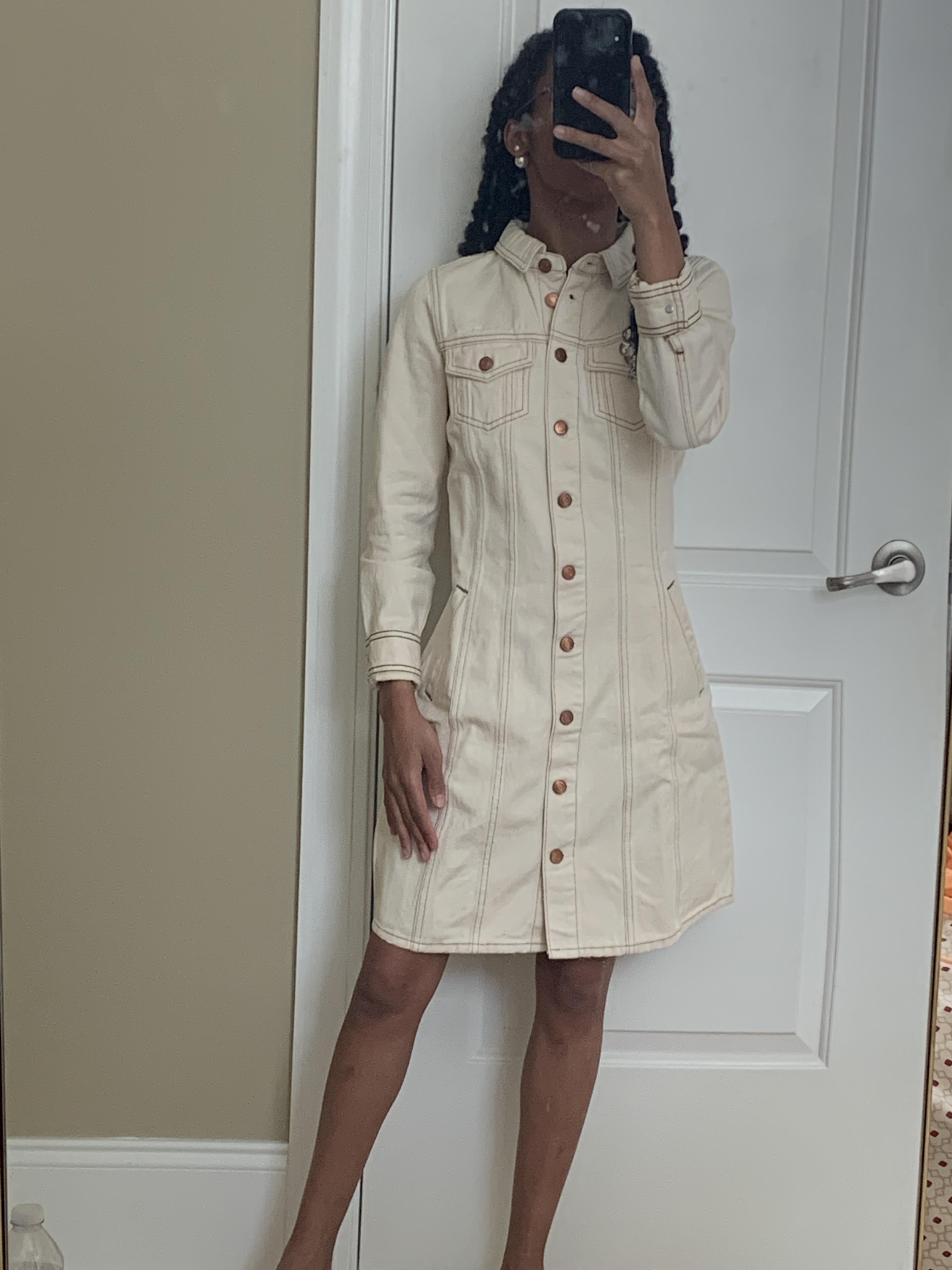 J crew denim on sale dress