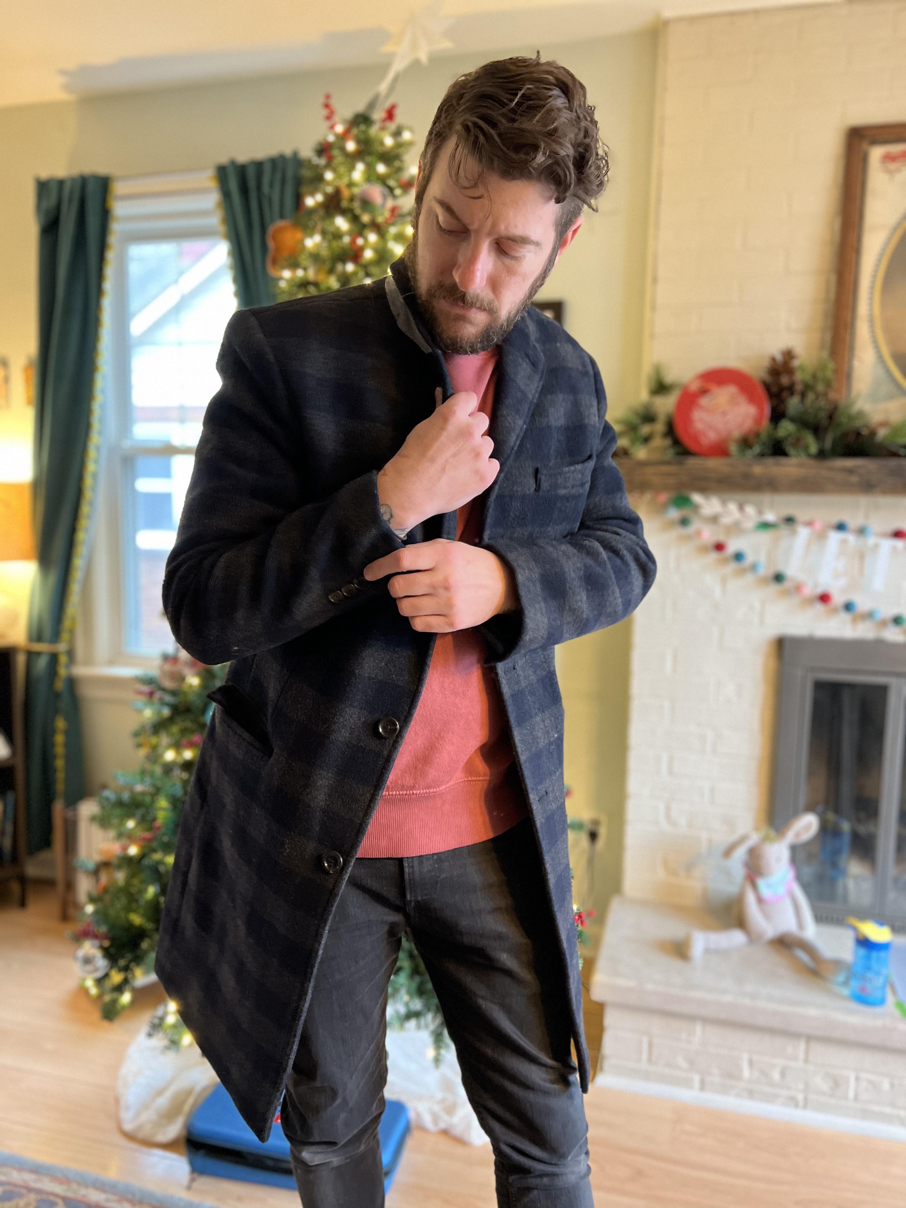 J.CREW LUDLOW TOPCOAT IN good WOOL-CASHMERE.