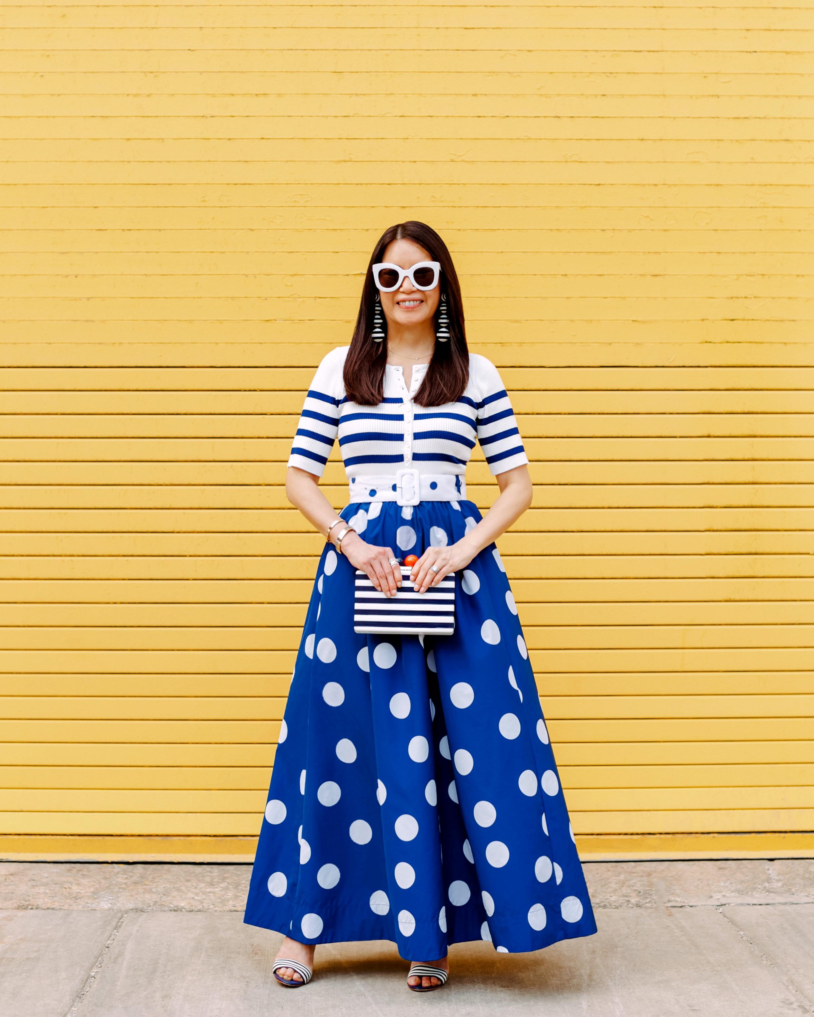 Belted Maxi Skirt In Polka Dot For Women | J.Crew