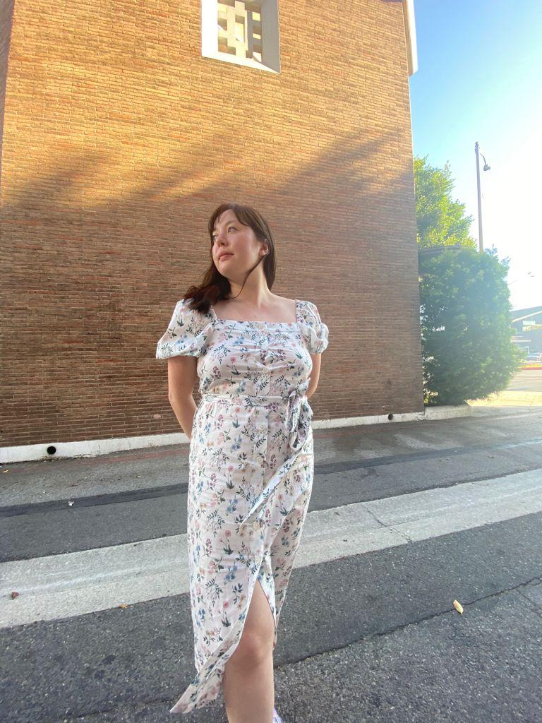 maternity crochet dress Fillyboo Brooke Crochet Maternity Photoshoot Dress main image 0